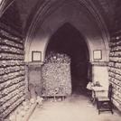 The ossuary at St Leonard's, Hythe